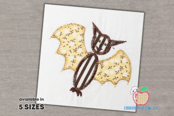 Cute Halloween Bat Applique: A Designer’s Review