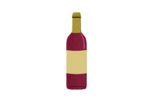 Red Wine Bottle: A Festive Embroidery Review