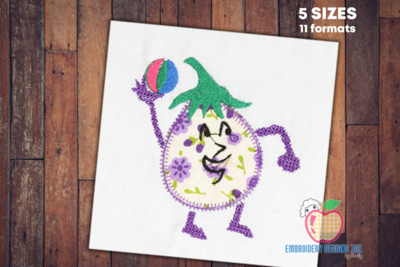 Review: Cartoon Brinja with Ball Applique for Sweatshirts