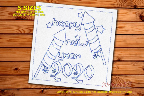Review: Firework Rocket 2020 New Year Design